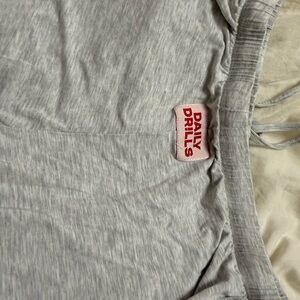 Daily Drills Light Gray Casual pants
